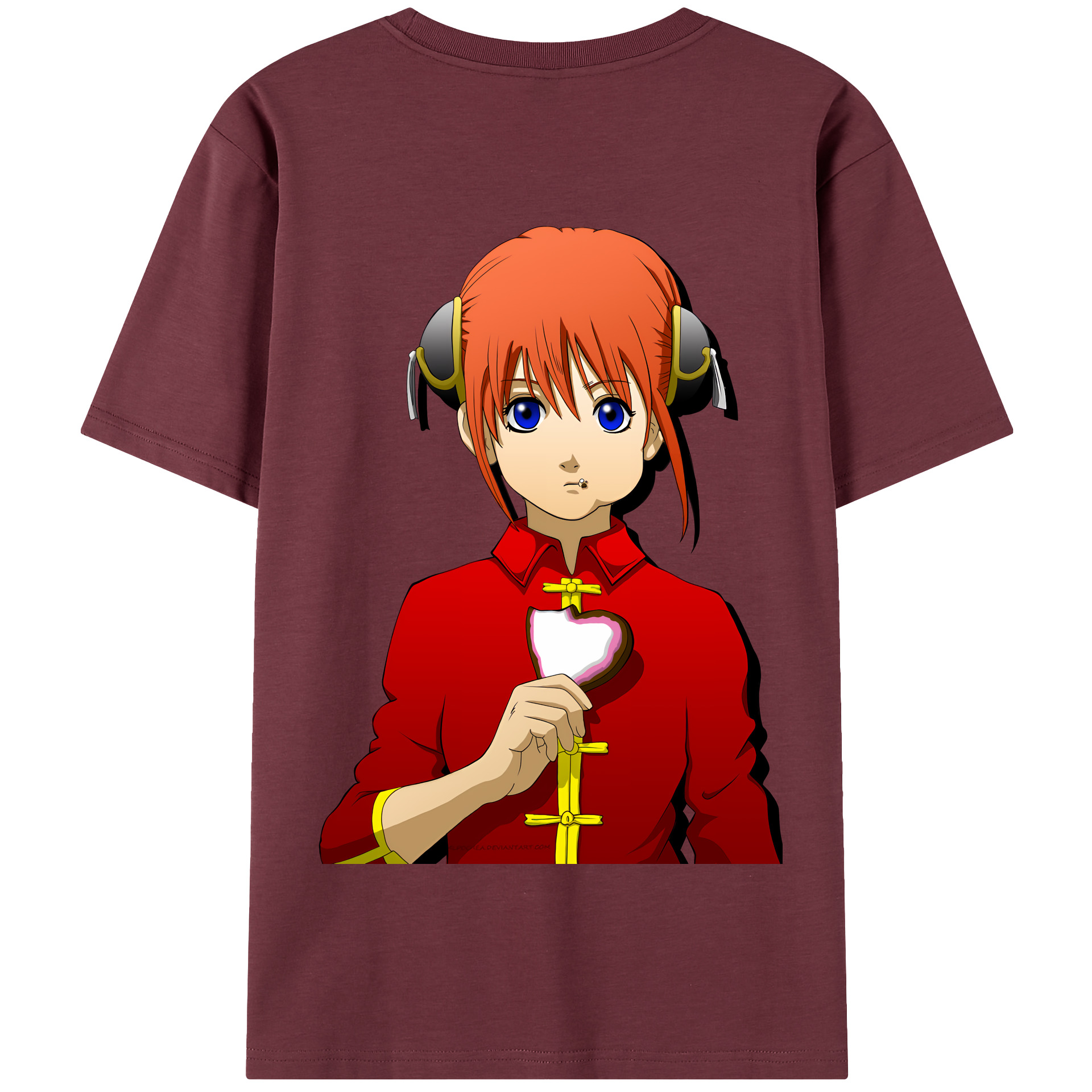 ぎんたま 坂田銀時（さかたぎんとき） 神楽 志村新八（しむら しんぱち） GINTAMA Sakata Gintoki Kagura Shimura Shinpachi 綿100％半袖Tシャツ（背面プリント）